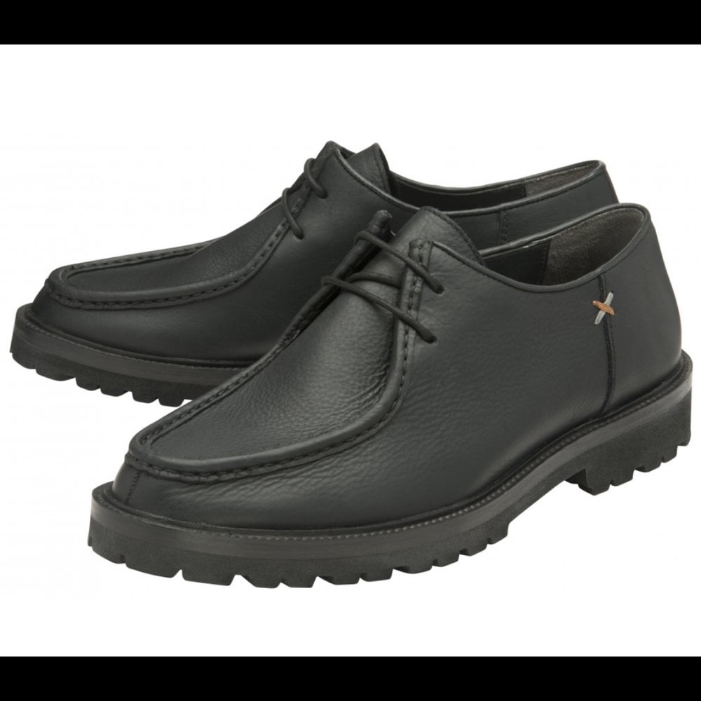 Frank Wright Black Leto Derby dress SHOES Men 10